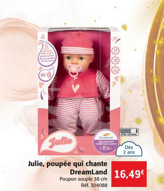 julie poupée qui chante dreamland