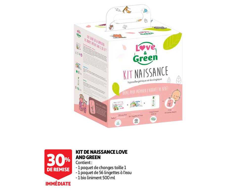kit de naissance love and green