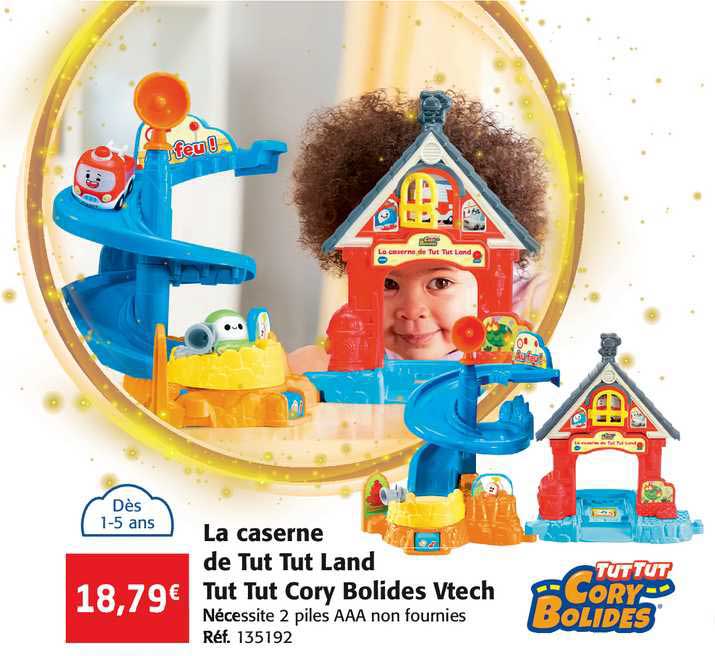 la caserne de tut tut land tut tut cory bolides vtech