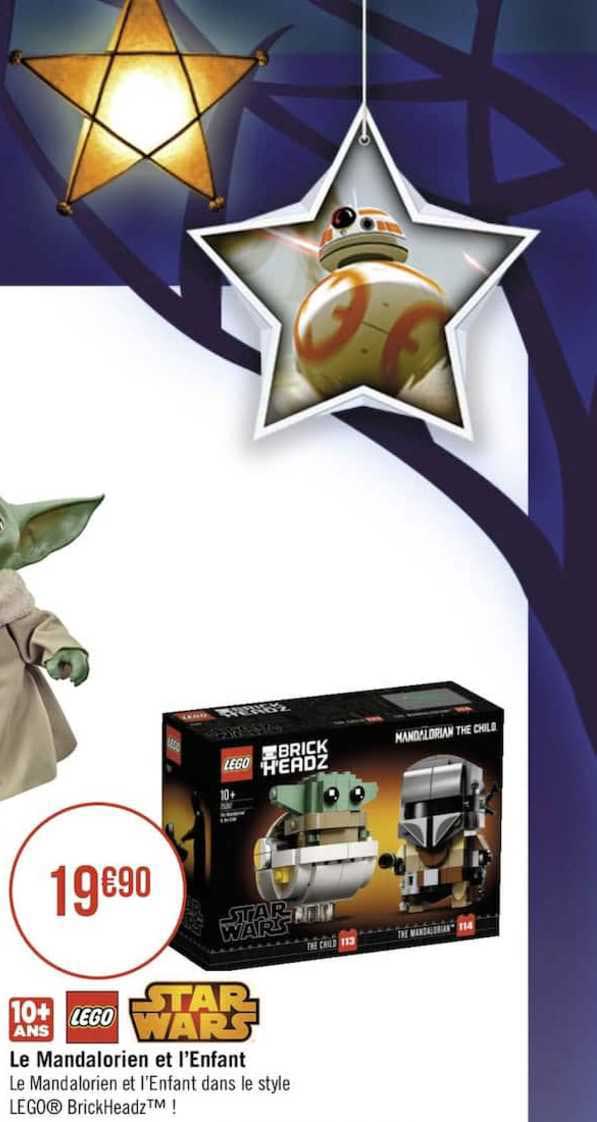 lego starwars le mandalorien et l'enfant