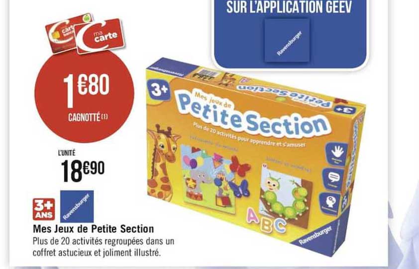 mes jeux de petite section