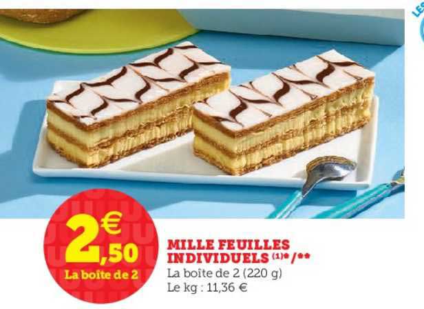 mille feuilles individuels