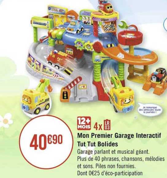 mon premier garage interactif tut tut bolides
