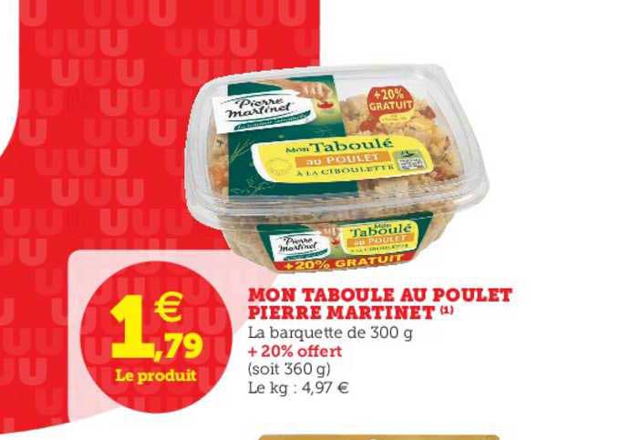 mon taboulé au poulet pierre martinet