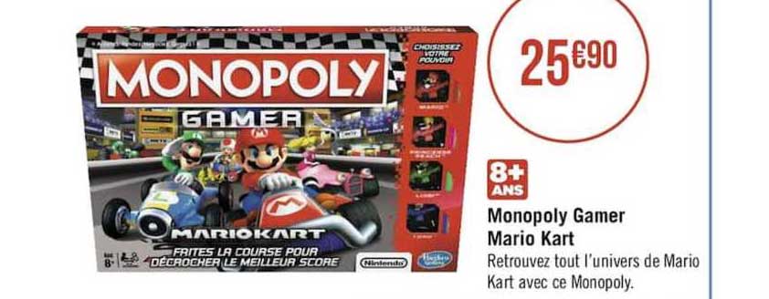monopoly gamer mario kart
