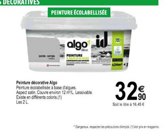 peinture décorative algo