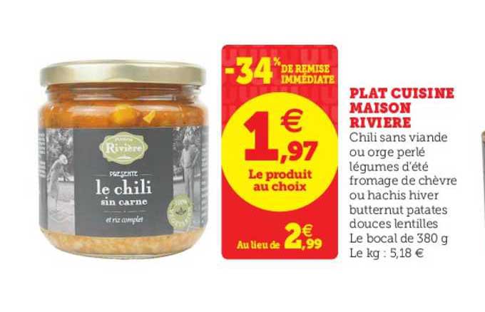 Plat Cuisiné Maison Rivière -34% De Remise Immédiate