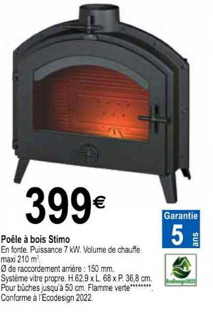 Poêle à Bois Stimo