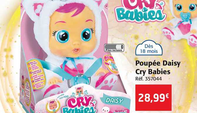 poupée daisy cry babies