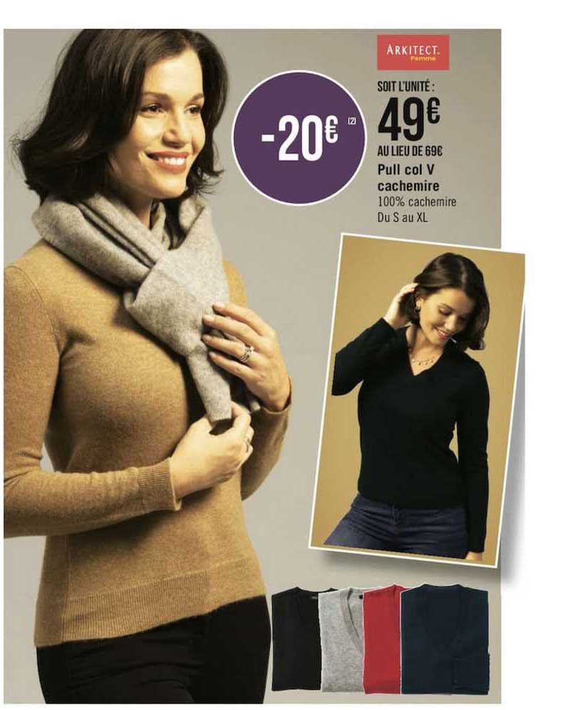 pul col v cachemire arkitect