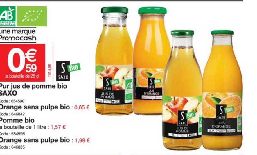 Pur Jus De Pomme Bio Saxo Orange Sans Pulpe Bio Pomme Bio Orange Sans Pulpe Bio