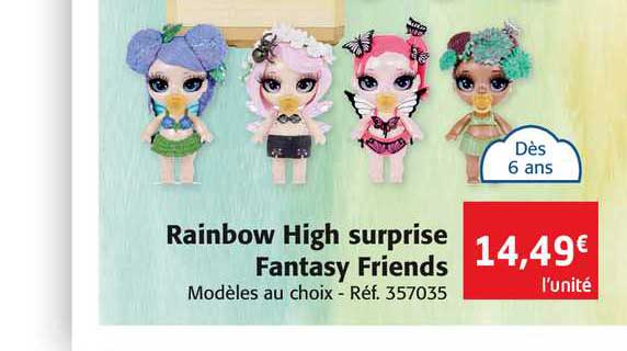 Rainbow High Surprise Fantasy Friends