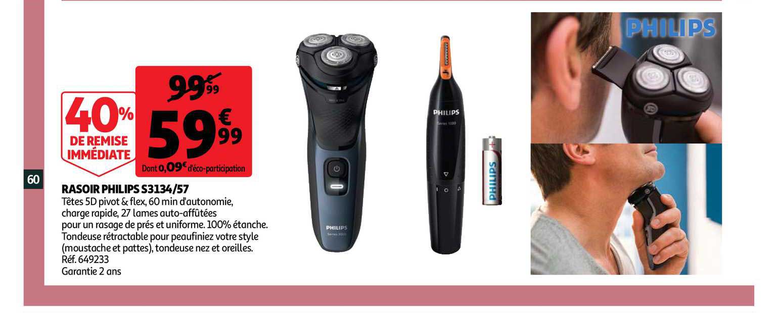 rasoir philips s3134-57