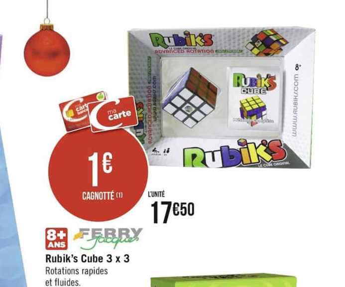 rubik's cube 3 x 3 ferry jacques