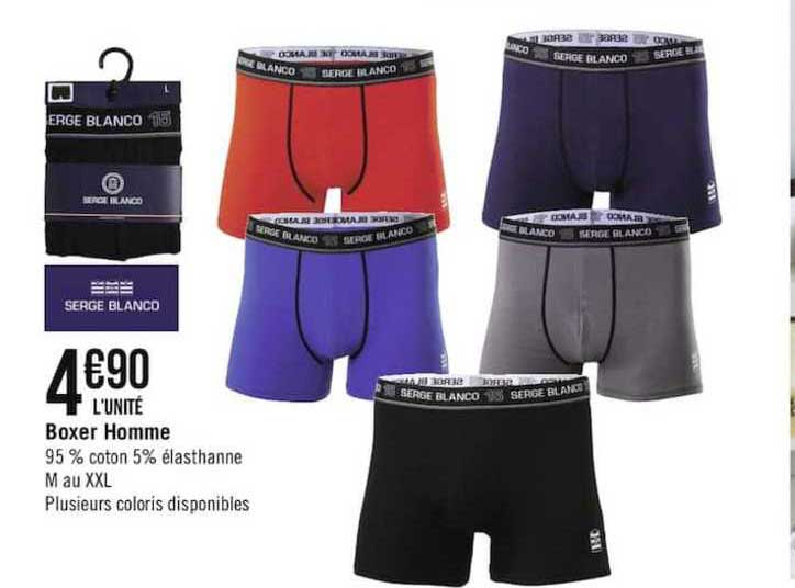 serge blanco boxer homme