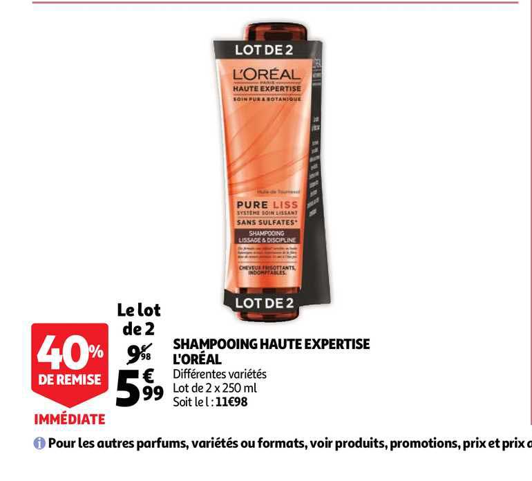 shampooing haute expertise l'oréal