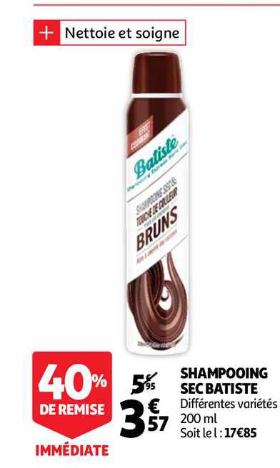 Shampooing Sec Batiste