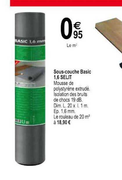 sous couche basic 1.6 selit