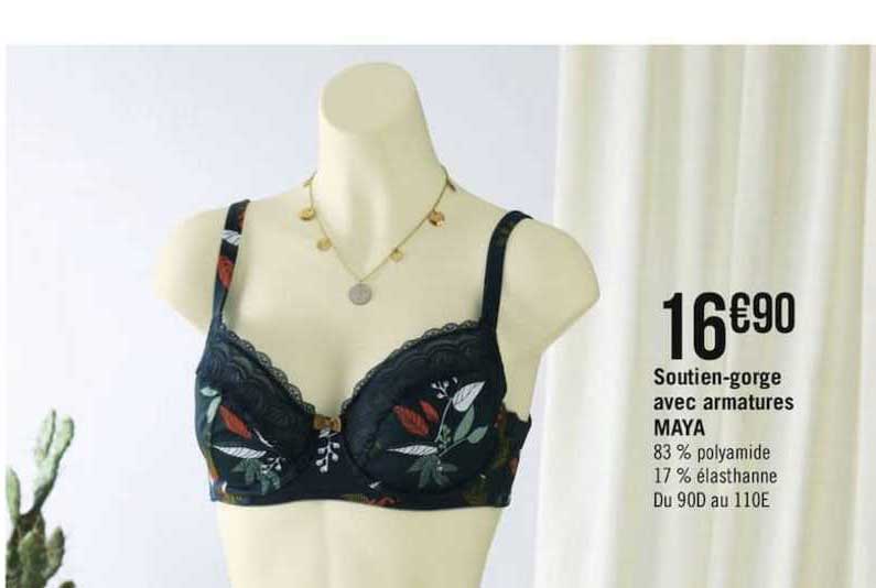 soutien gorge avec armantures maya
