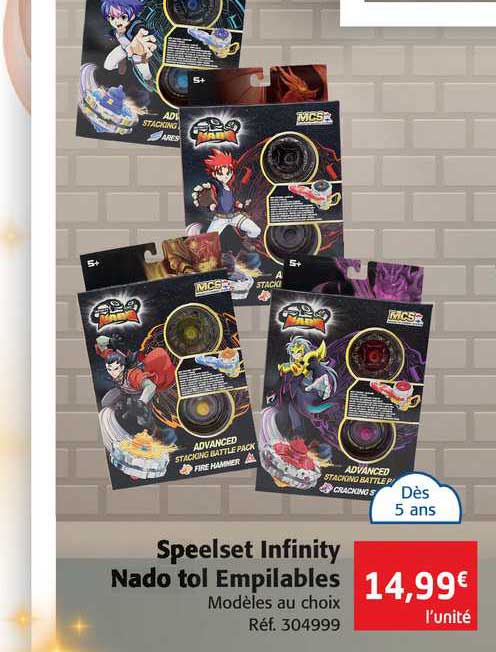 speelset infinity nado tol empilables
