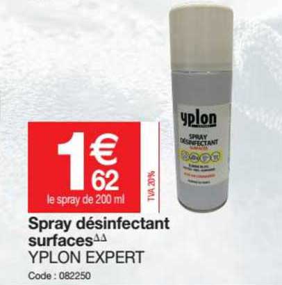 Spray Désinfectant Surface Yplon Expert