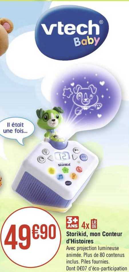 storikid mon conteur d'histoires vtech baby