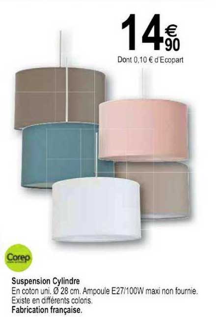 suspension cylindre corep