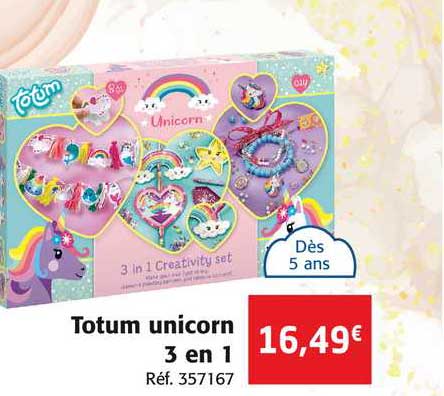 Totum Unicorn 3 En 1