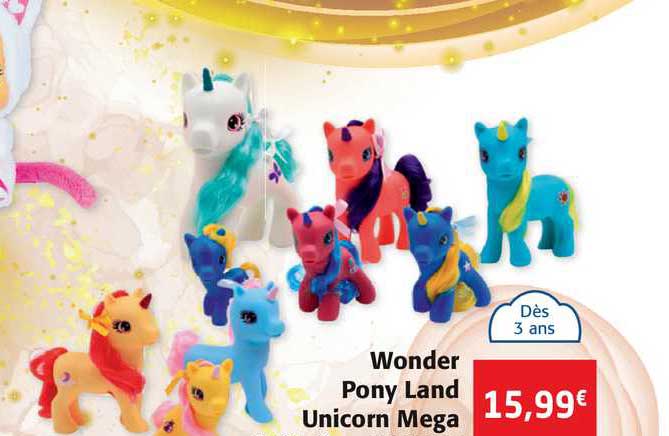 wonder pony land unicorn mega