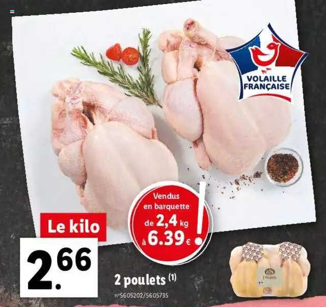 2 Poulets