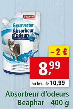 Absorbeur D'odeurs Beaphar - 400 G