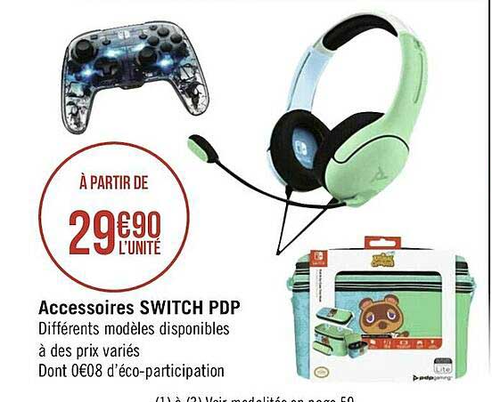accessoires switch pdp