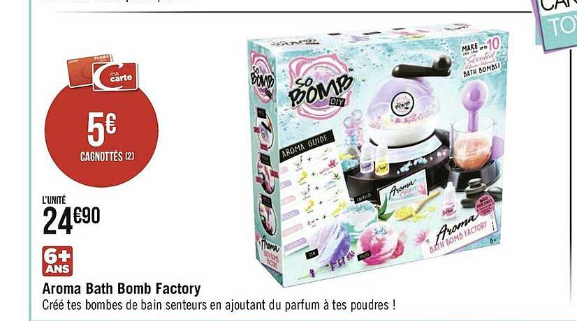 aroma bath bomb factory