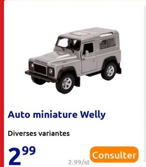 auto miniature welly