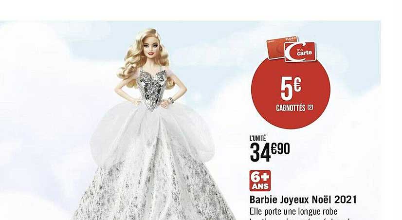barbie joyeux noël 2021