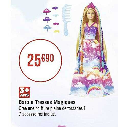 barbie tresses magiques