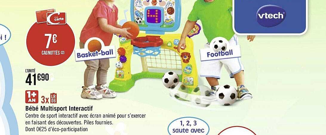 bébé multisport interactif