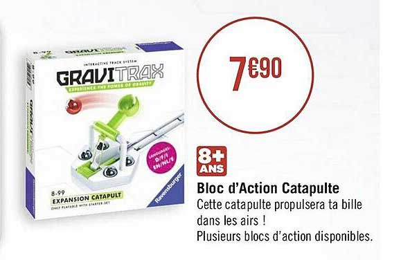 bloc d'action catapulte gravitrax