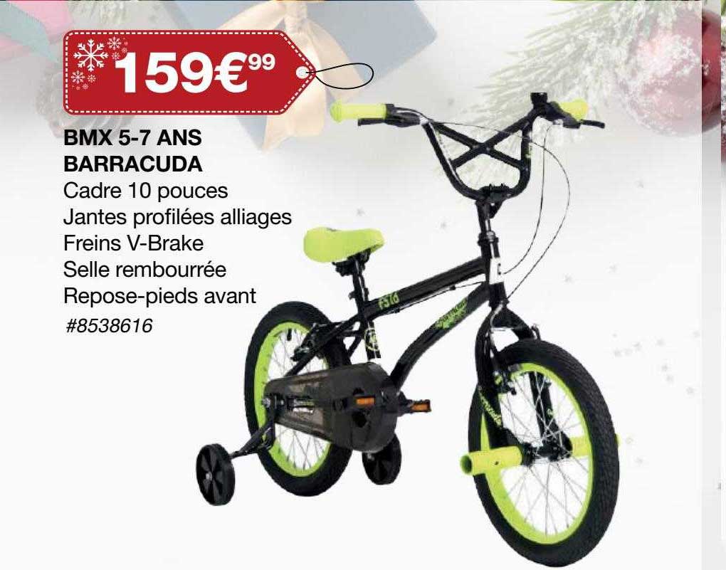 bmx 5-7 ans barracuda