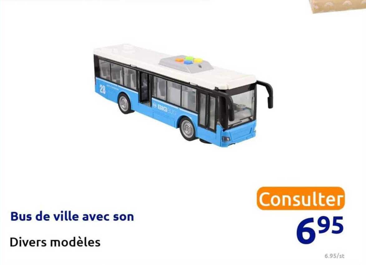 bus de ville avec son