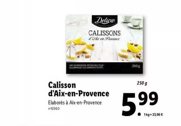 calisson d'aix-en-provence deluxe