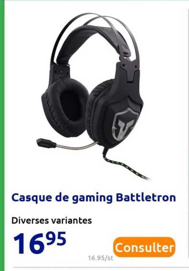 Casque De Gaming Battletron
