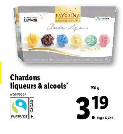 chardons liqueurs & alcools favorina
