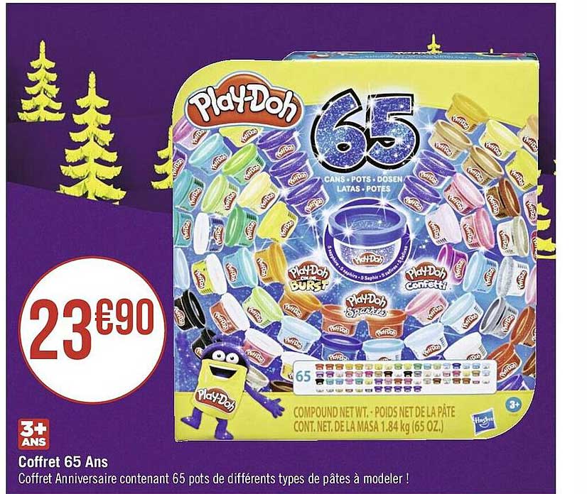 coffret 65 ans play-doh