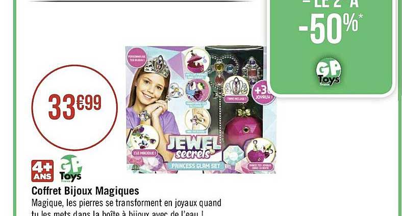 coffret bijoux magiques gp toys