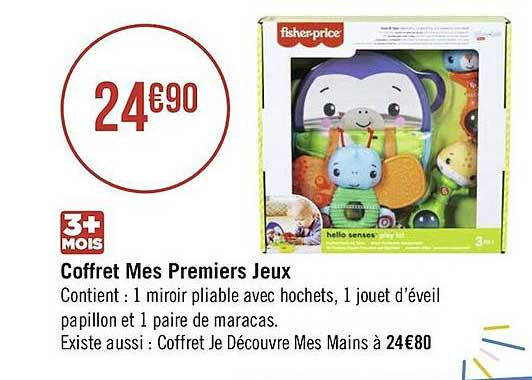 coffret mes premiers jeux fisher-price