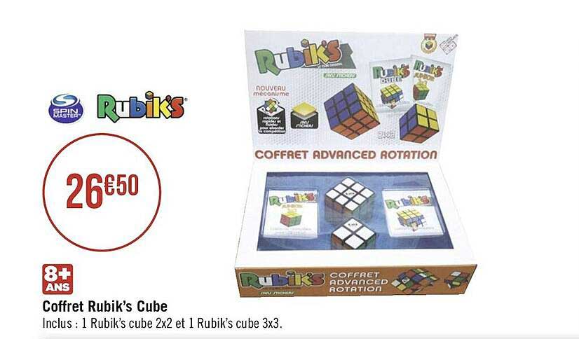 coffret rubik's cube