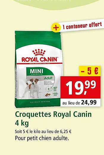 croquettes royal canin 4 kg