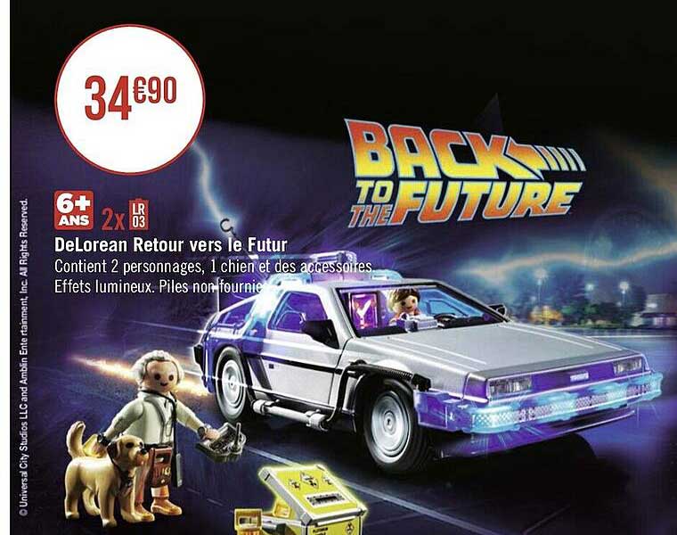 deLerean retour vers le futur