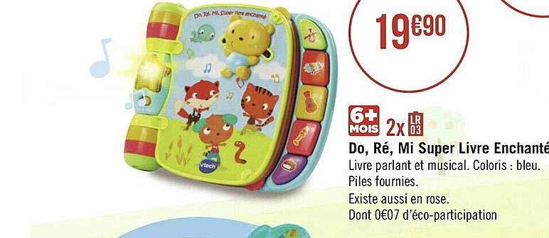 do, ré, mi super livre enchanté
